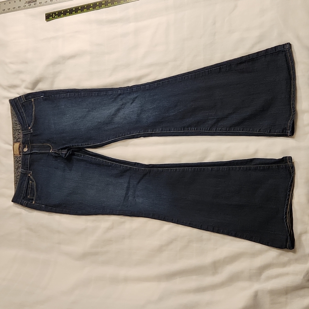 Paige jeans Canyon Boot women's 30 blue denim‎